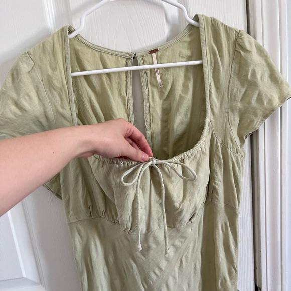 Free People Green Maxi Dress - Picture 4 of 5